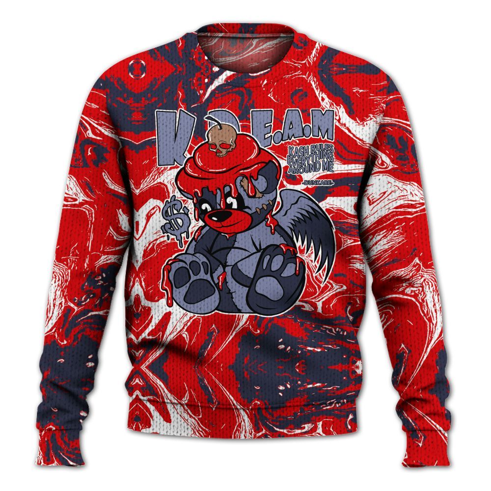 Knitted Sweater To Match Low OG Howard Bison 1s - Loot Bear Liquid