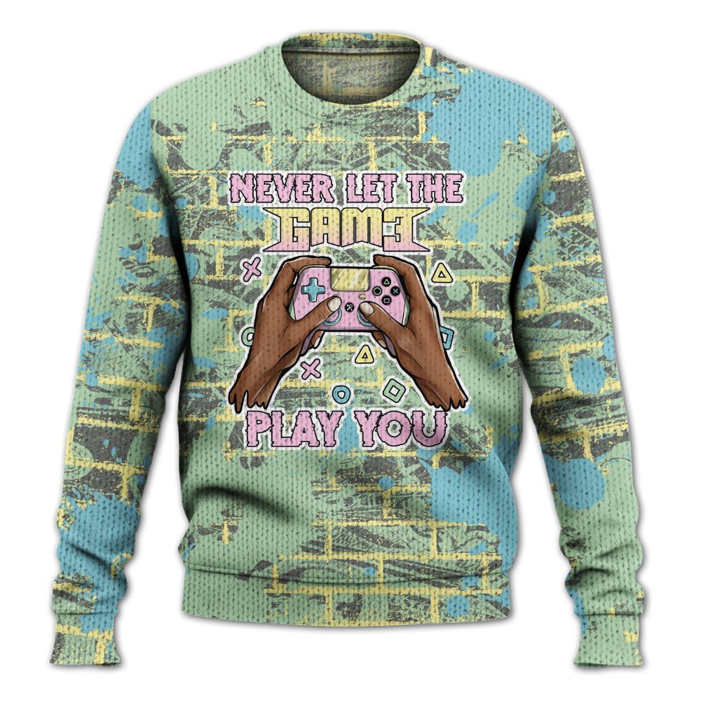 Knitted Sweater To Match SB Dunk Low Visty - PlayGame Human Brick