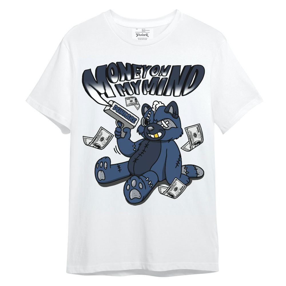 Shirt To Match Midnight Navy 4s - Money On My Mind Raccoon Unisex Shirt