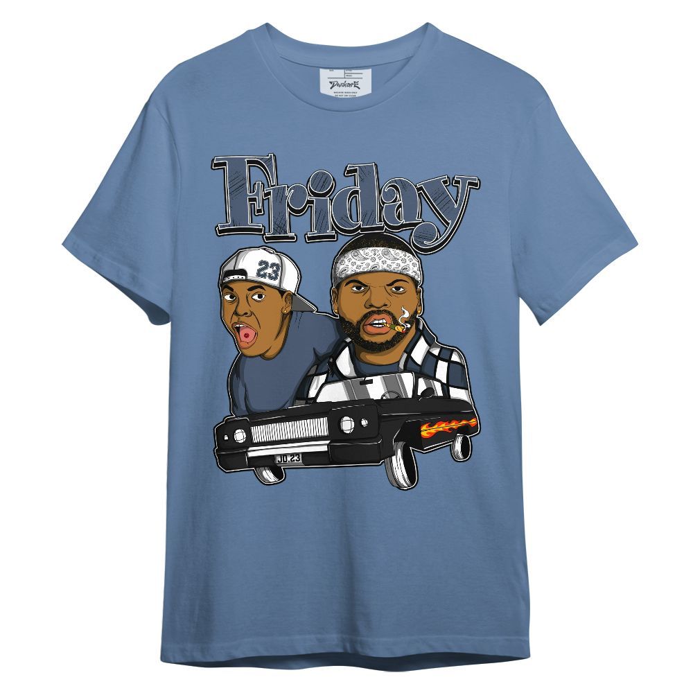 Shirt To Match Low Diffused Blue 11s - Friday Sneaker Retro Unisex Shirt