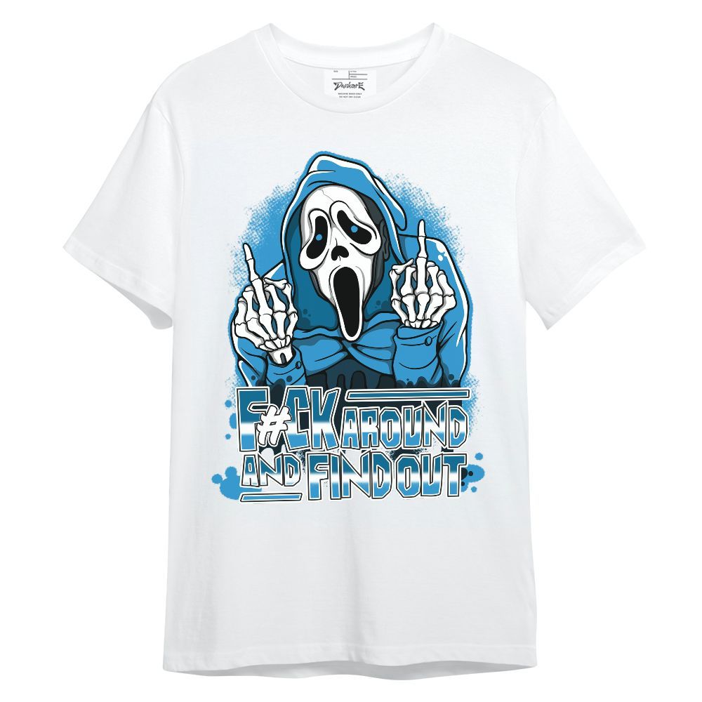 Shirt To Match Powder Blue 9s - F#CK And Find Out Graphic Unisex Shirt