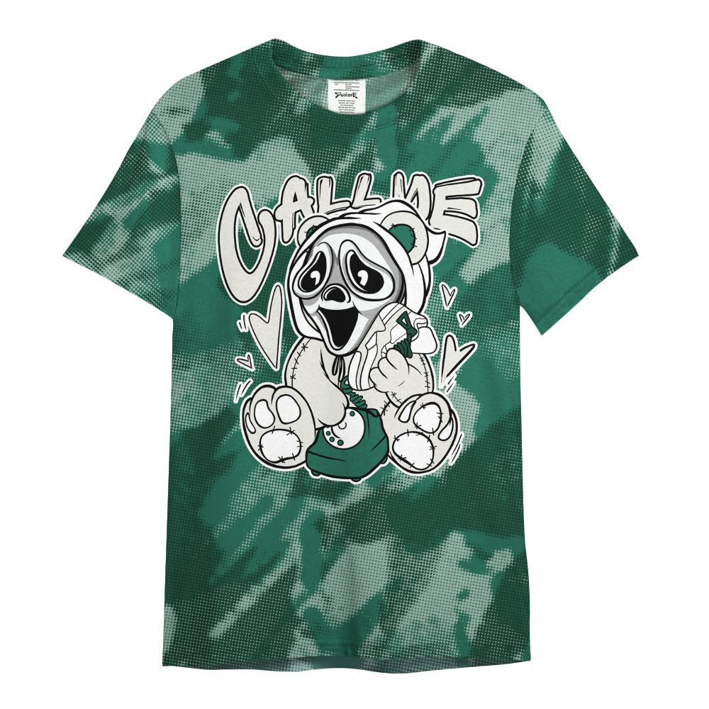 Shirt To Match Oxidized Green 4s - Call Me Bear Abstract Halftone All Over Print