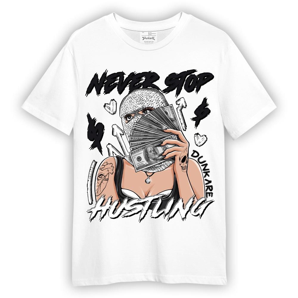Shirt To Match White Thunder 4s - Hustling Unique Shirt Unisex