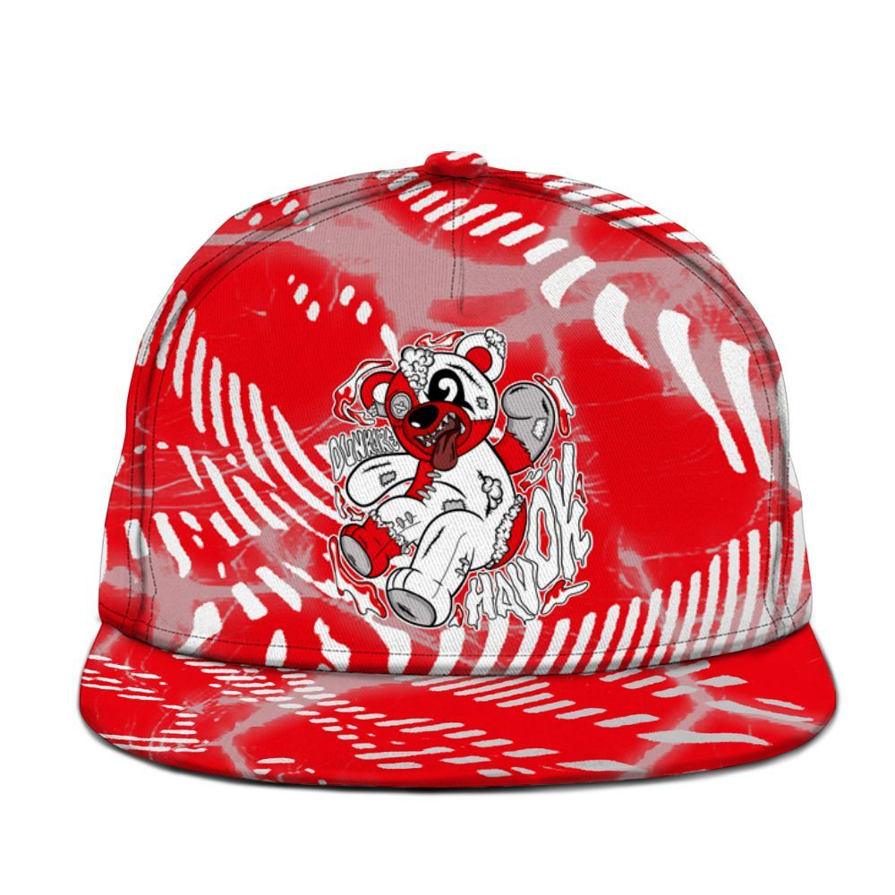 Snapback To Match Air Max 1 Low Poly - Havok Bear Graphic