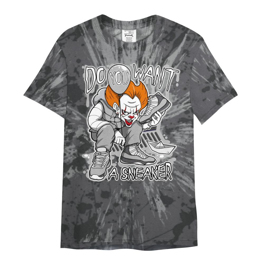 Shirt To Match White Thunder 4s - Clown Scary Sneakers Graphic Halloween All Over Print