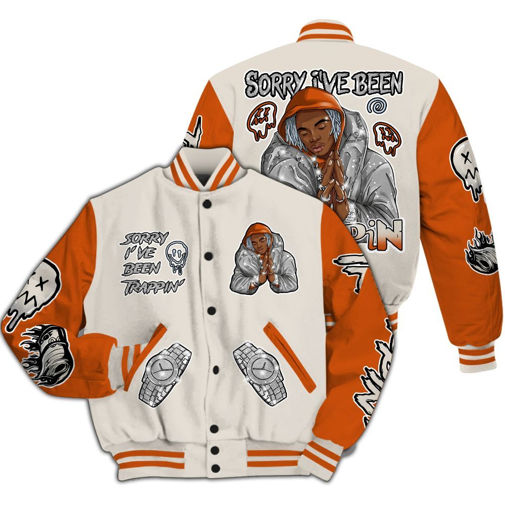 Varsity Jacket To Match SE Craft 5s - Trappin' Unique All Over Print