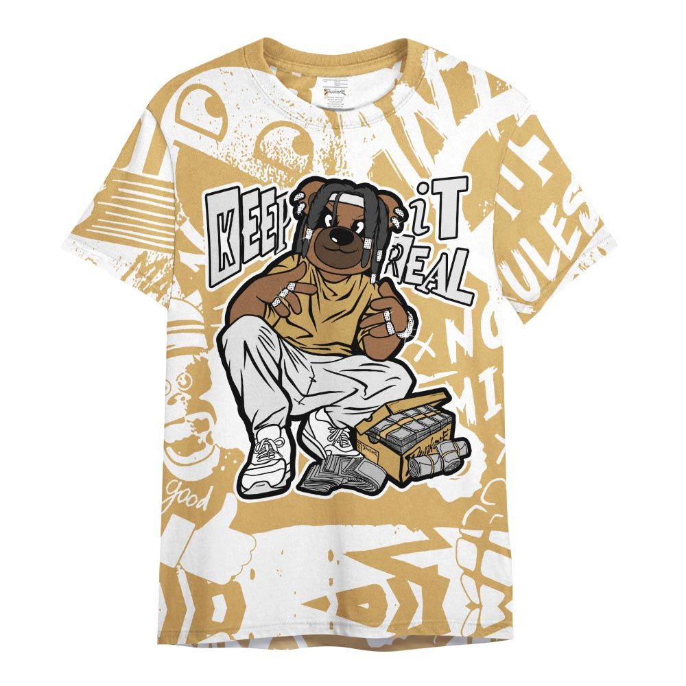 Shirt To Match Craft Paris 6s - Keep_in Auth Bear Monogram Graffiti Shirt Unisex