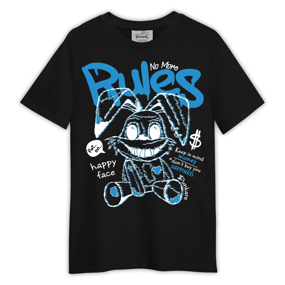 Shirt To Match Shirt No More Rules, Powder Blue 9s T-- To Match Sneaker Powder Blue 9s Graphic Tee 1504 LTRP