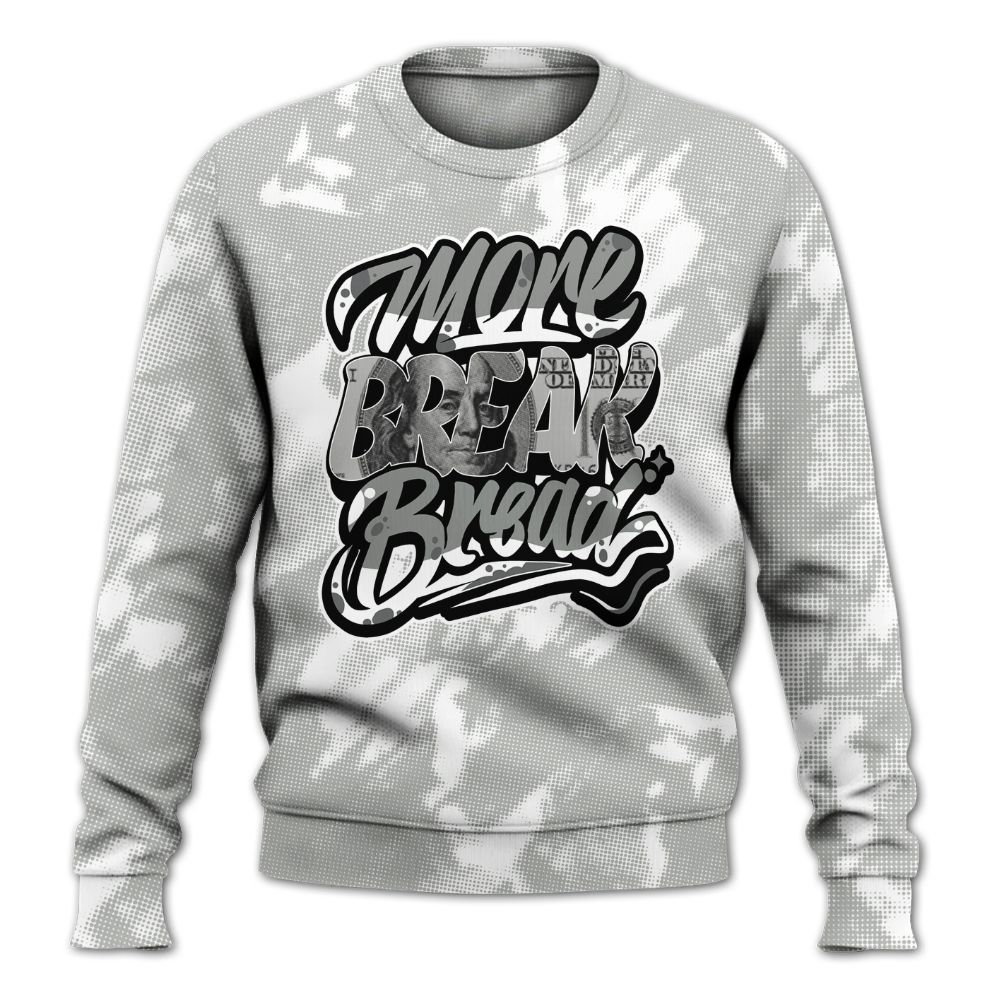 Sweatshirt To Match Paris Cement Grey 4s - More Break Shirt Unisex Oufit All Over Print