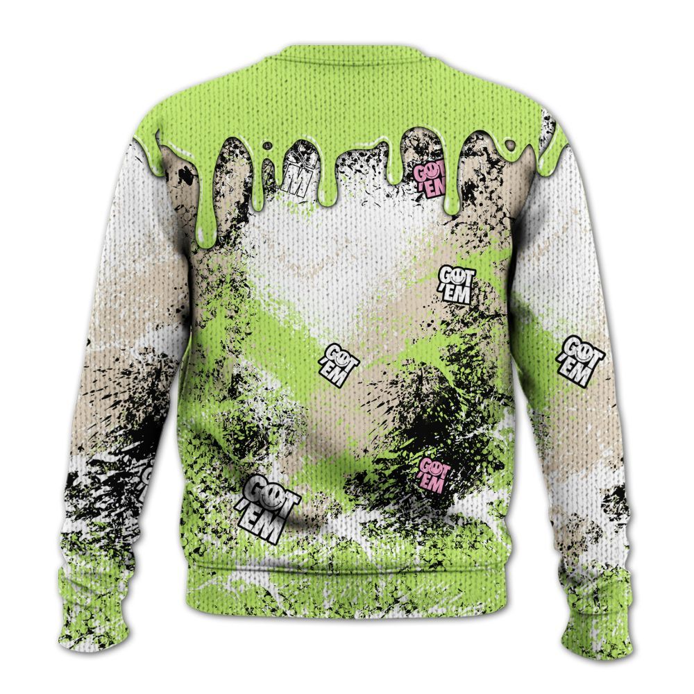 Sweater To Match Jack Black Night Silver - Dripping 23 Drip Graphic