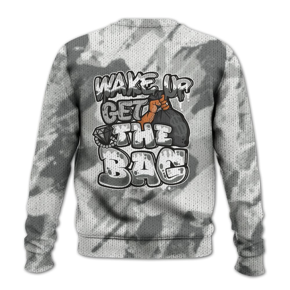 Knitted Sweater To Match Paris Cement Grey 4s - Get More Bags Abstract