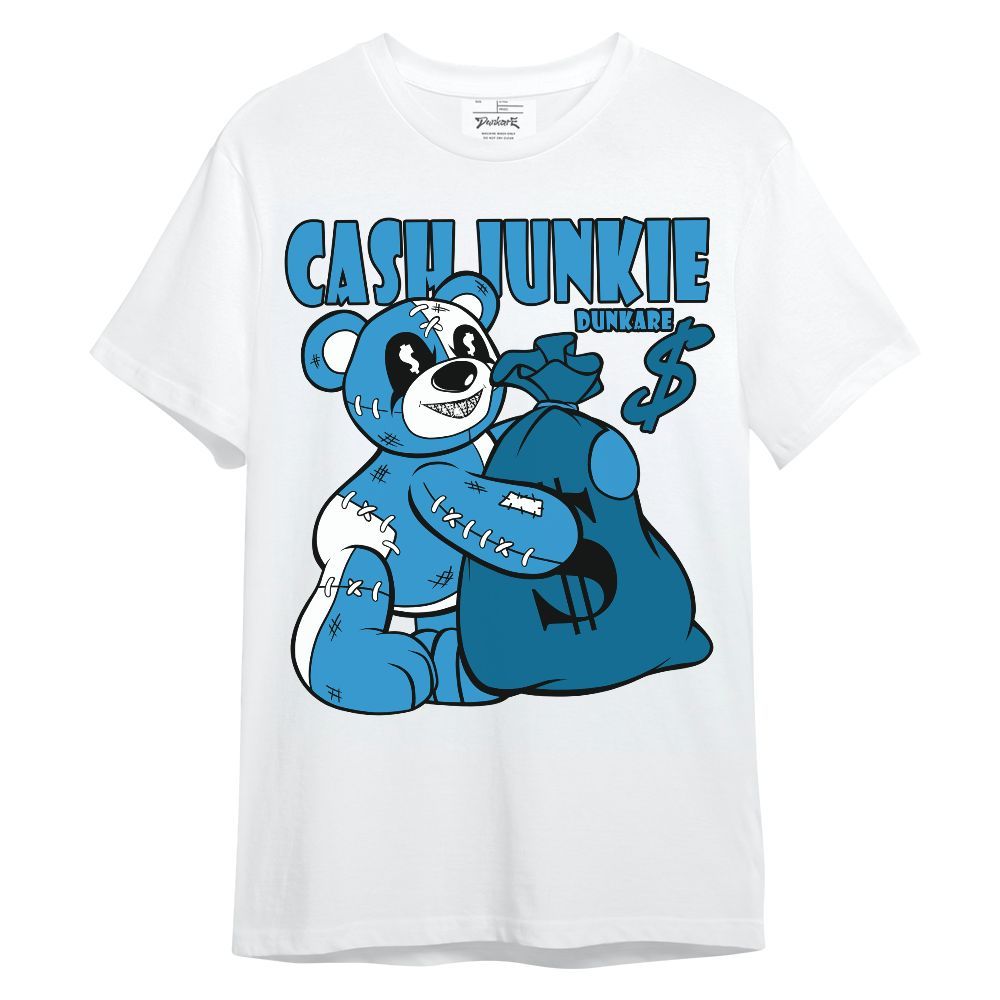 Shirt To Match Powder Blue 9s - Cashs Junkie Bear Unisex Shirt