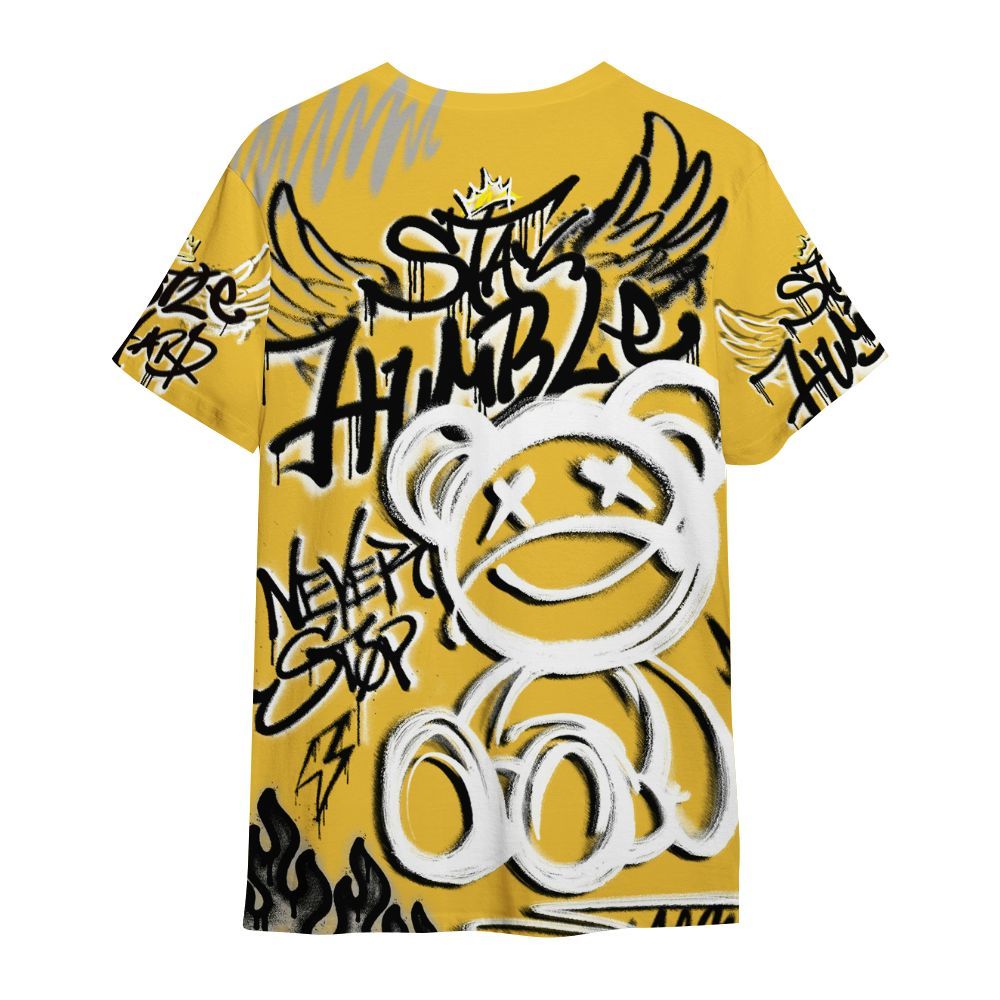 Shirt To Match Low Yellow Python 11s - Humble Drip Streetwear Graffity All Over Print