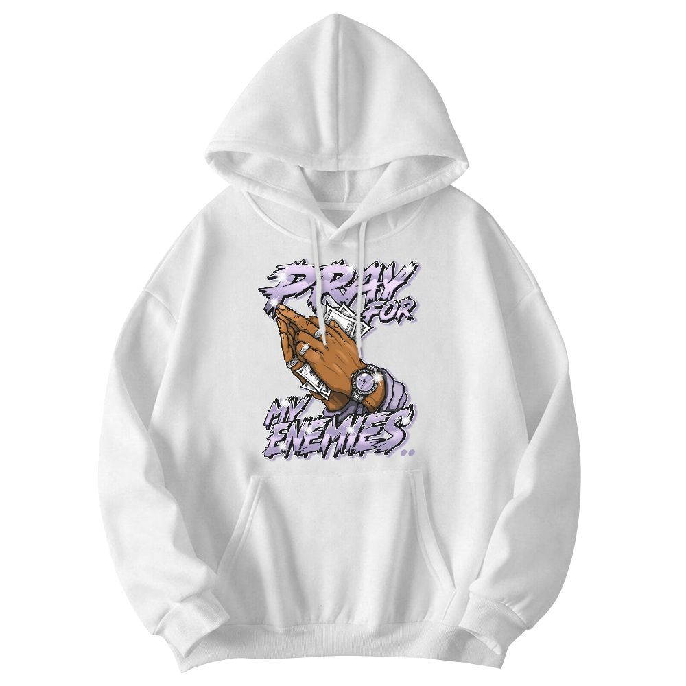 Sweatshirt To Match Low Pure Violet 11s - Prayed For Enemies Graphic Graphic