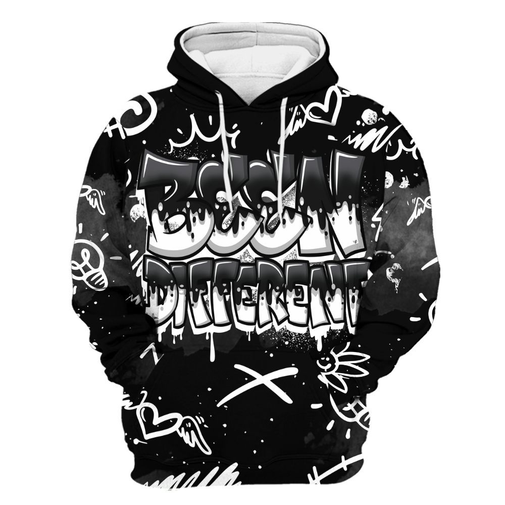 Hoodie To Match White Thunder 4s - Drip Been Di2ferent All Over Print