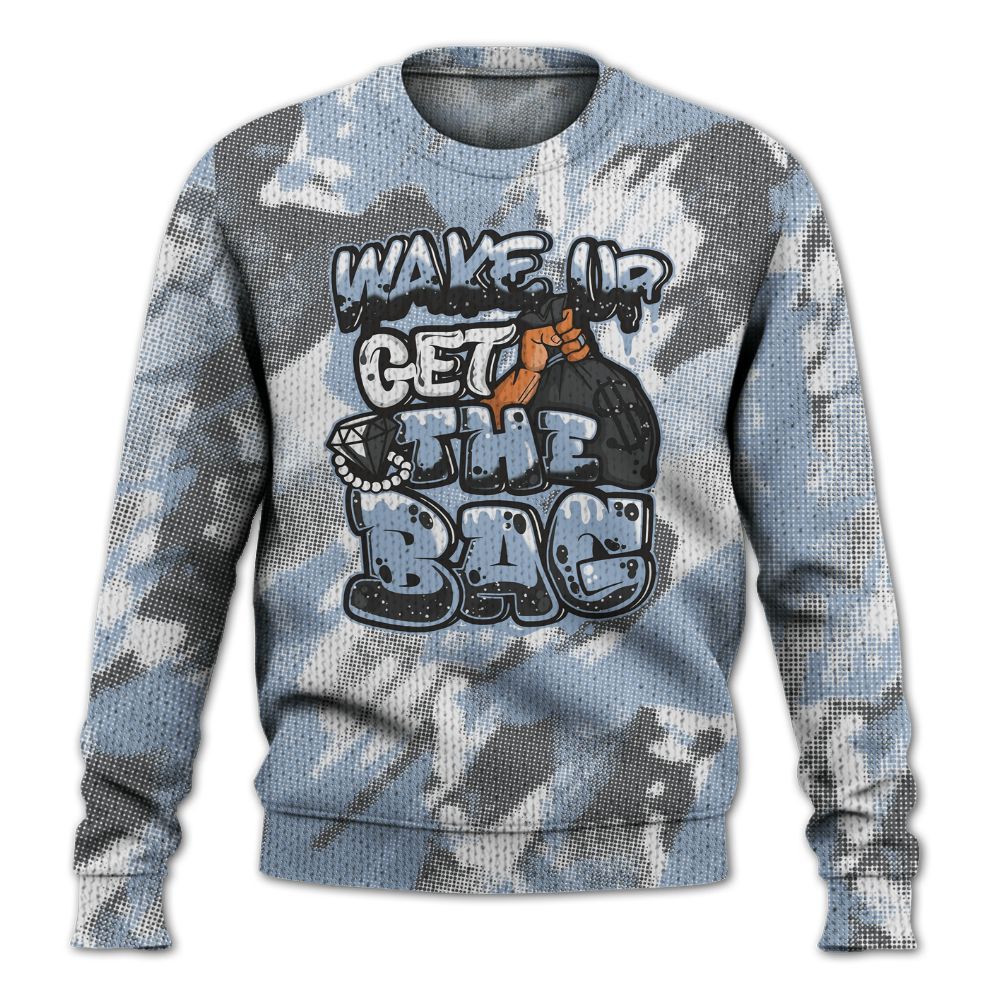 Knitted Sweater To Match Reverse Black White 6s - Get More Bags Abstract