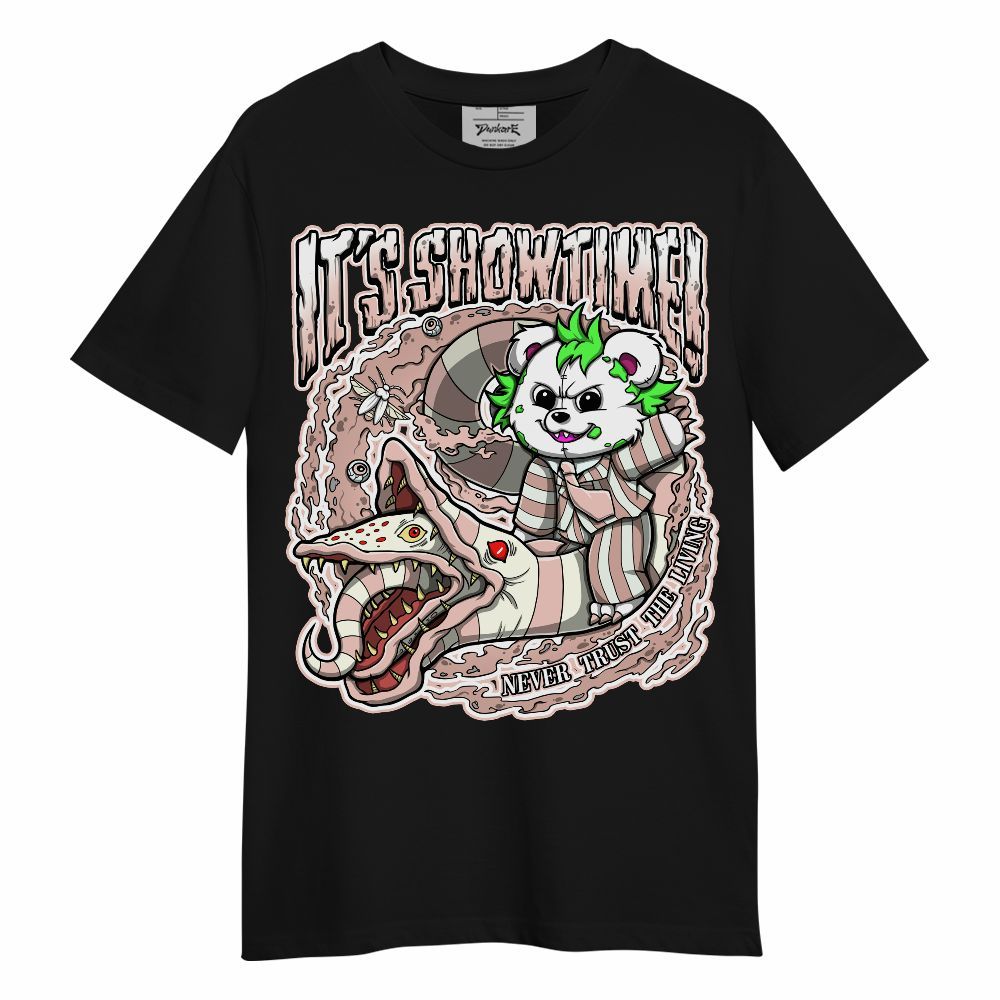 Shirt To Match Low Legend Pink 11s - Showtime Beetle Juice Bear Halloween Unisex Shirt
