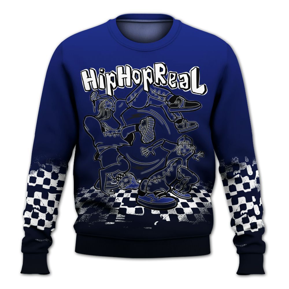 Sweatshirt To Match Air Max Plus Black Racer Blue - Feel Life Street Style All Over Print