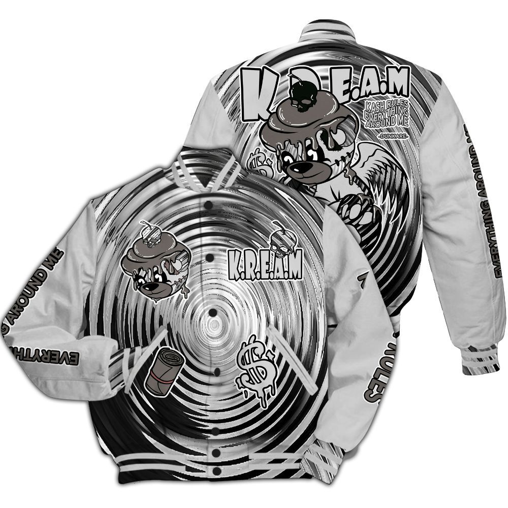 Varsity Jacket To Match Air Foamposite Cat Eye - Loot Bear All Over Print