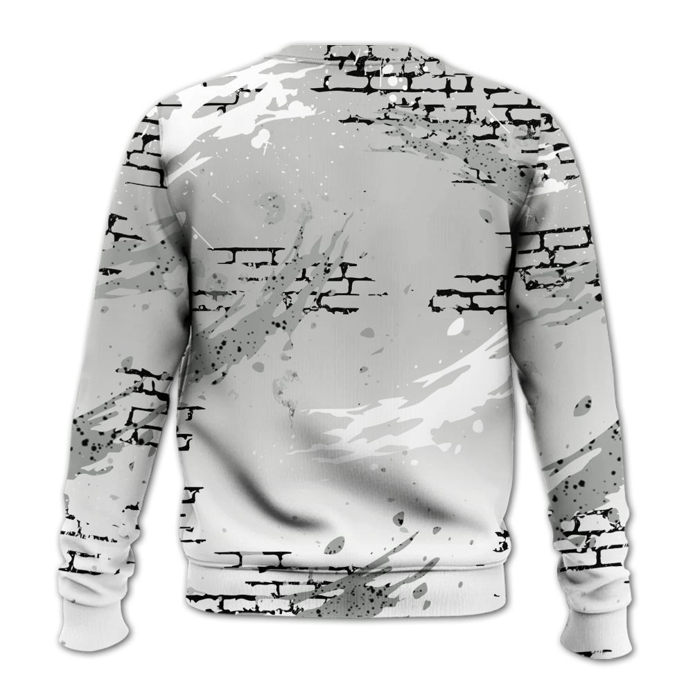 Sweatshirt To Match Retro White Oreo 4s - Values Of Loyalty Drip All Over Print