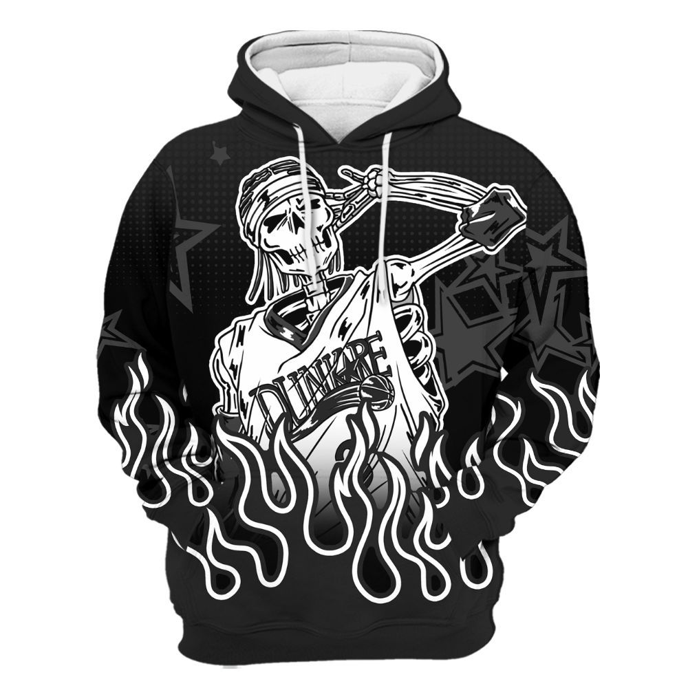 Hoodie To Match Black Cat NET 4s - Allen Answer Unique Fire Custom Name All Over Print