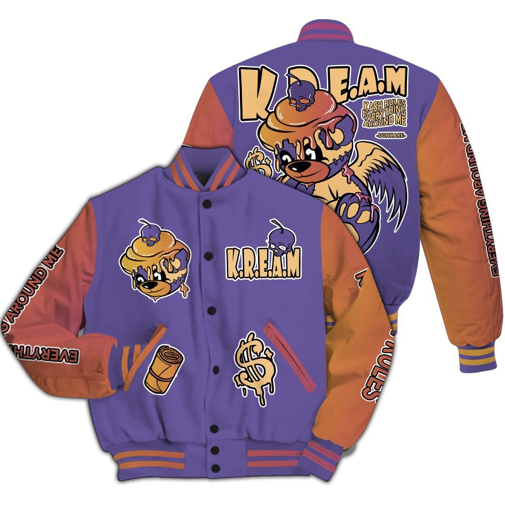 Varsity Jacket To Match Book Sunset 1s - Loot Bear All Over Print
