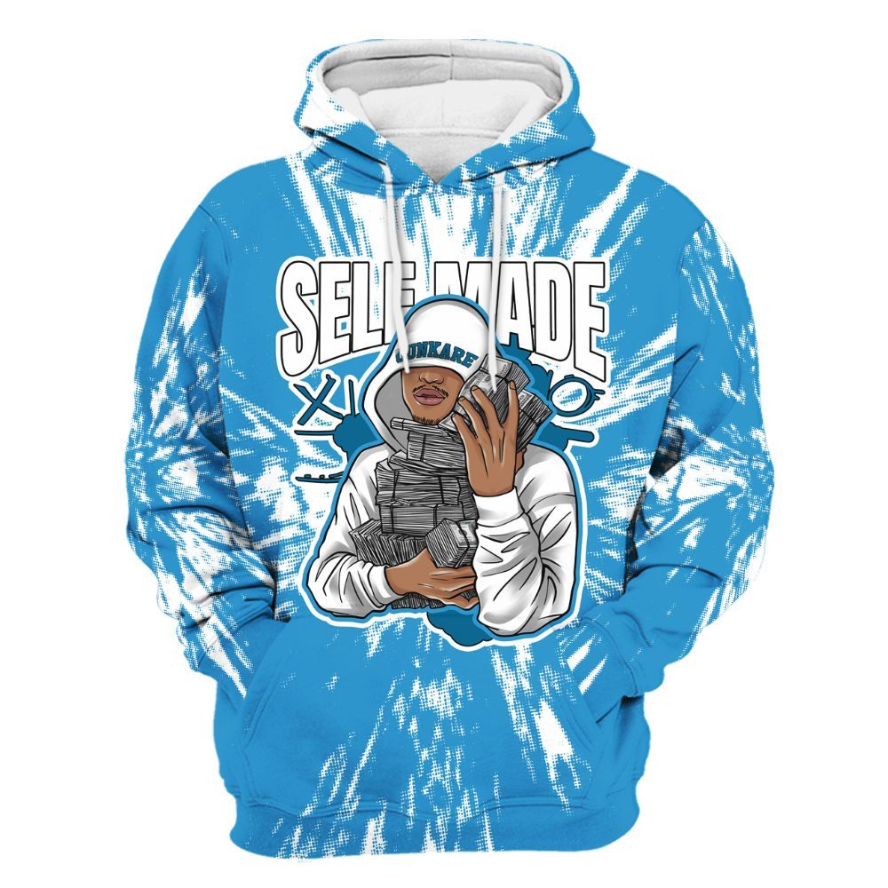 Hoodie To Match Powder Blue 9s - Selfmade Lux All Over Print