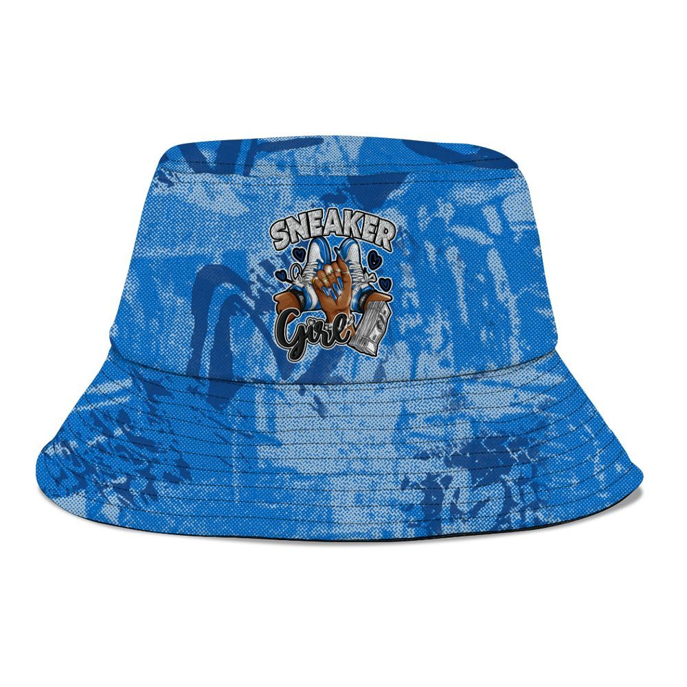 Bucket Hat To Match Blueberry 12s - Sneakerz Girlz Heart Grunge Graphic