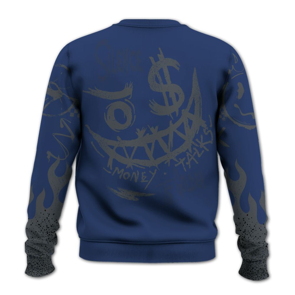 Sweatshirt To Match Retro Flint 13s - Mouth Burning Street Style All Over Print