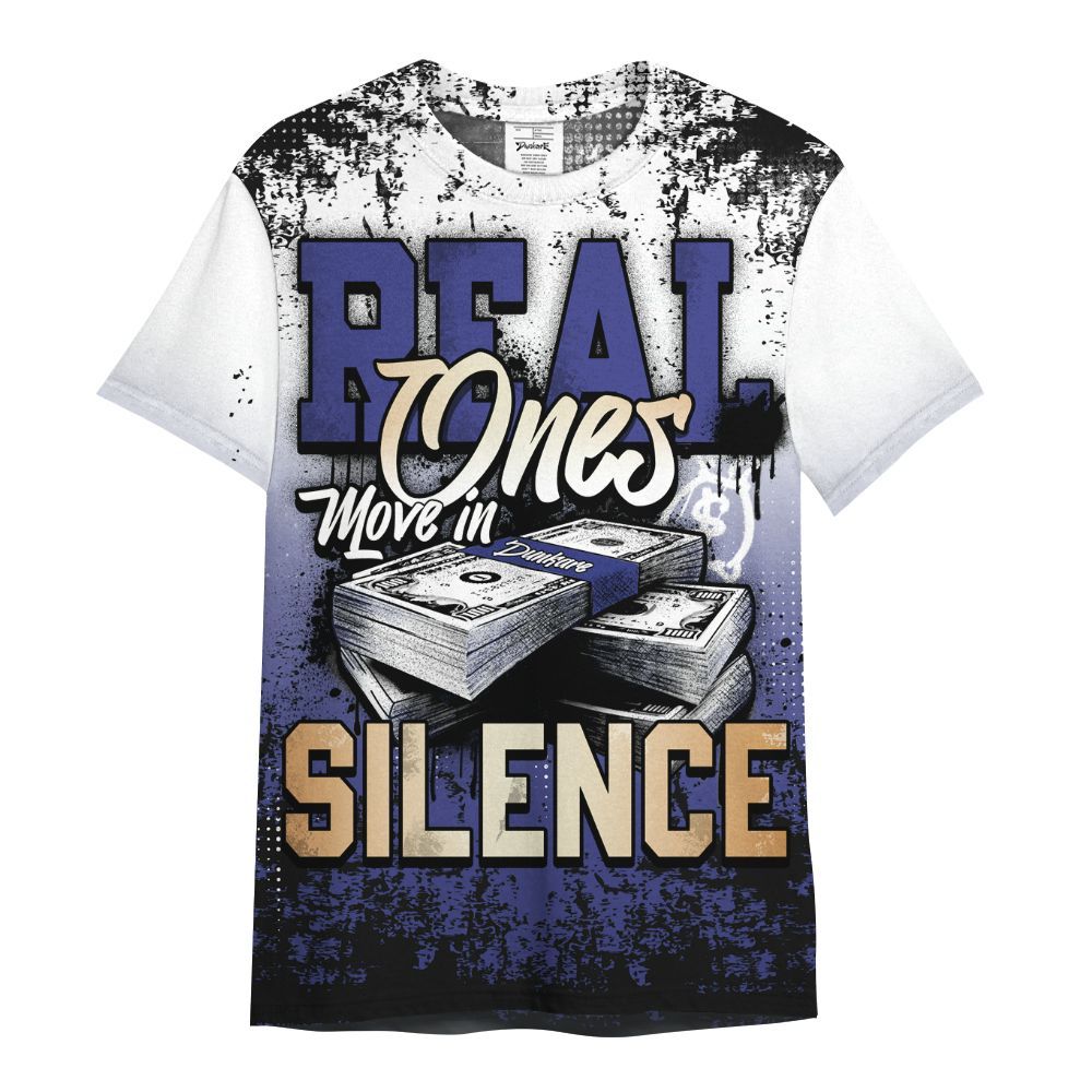 Shirt To Match JM Pro Black Concord - Move In Silence Money Street Retro All Over Print