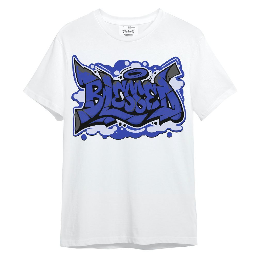 Shirt To Match Air Max Plus Black Racer Blue - Blessing Graphic Unisex Shirt