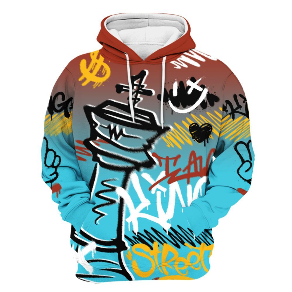 Hoodie To Match SB Dunk Di'Orr Greenwood - Street King Chess Streetwear All Over Print