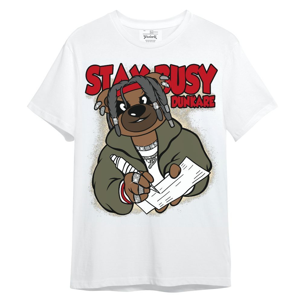 Shirt To Match Low OG Medium Olive 1s - Maintain Activity Bear Unisex Shirt