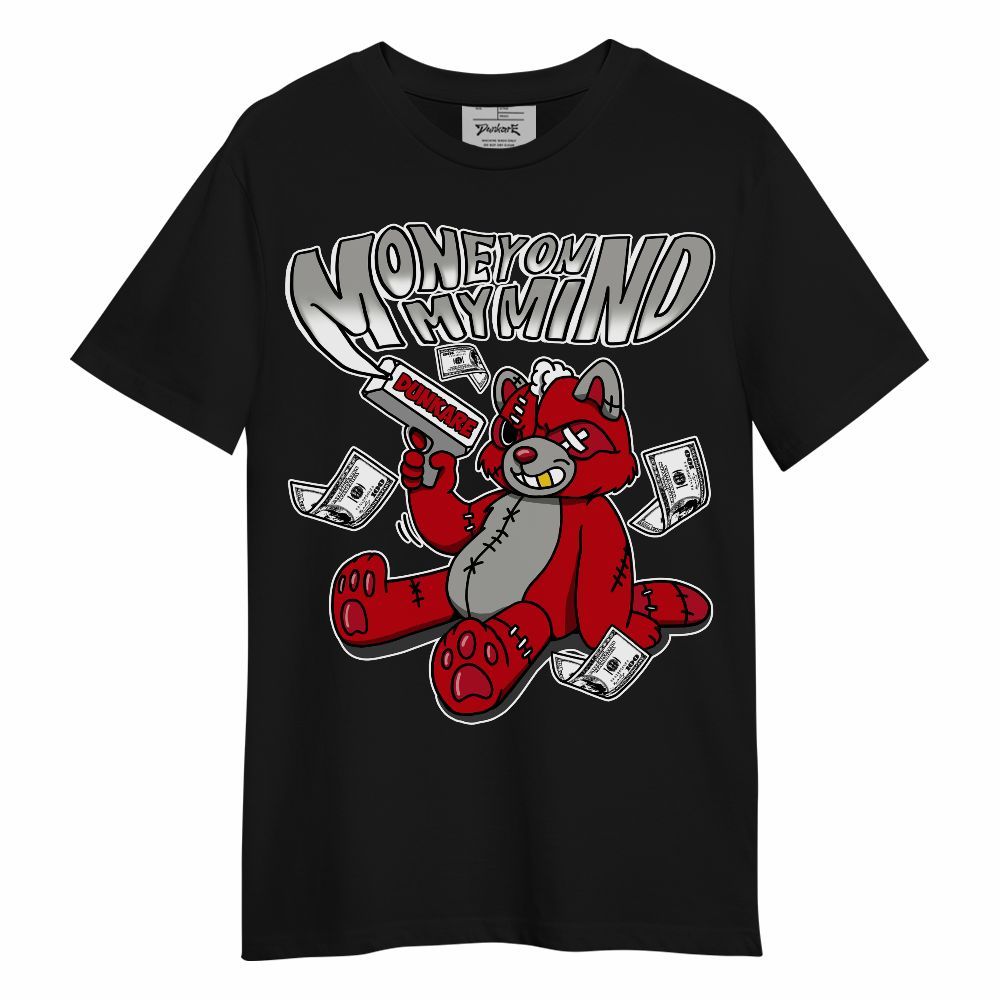 Shirt To Match Air Griffey Max Gray Reds 1s - Money On My Mind Raccoon Unisex Shirt