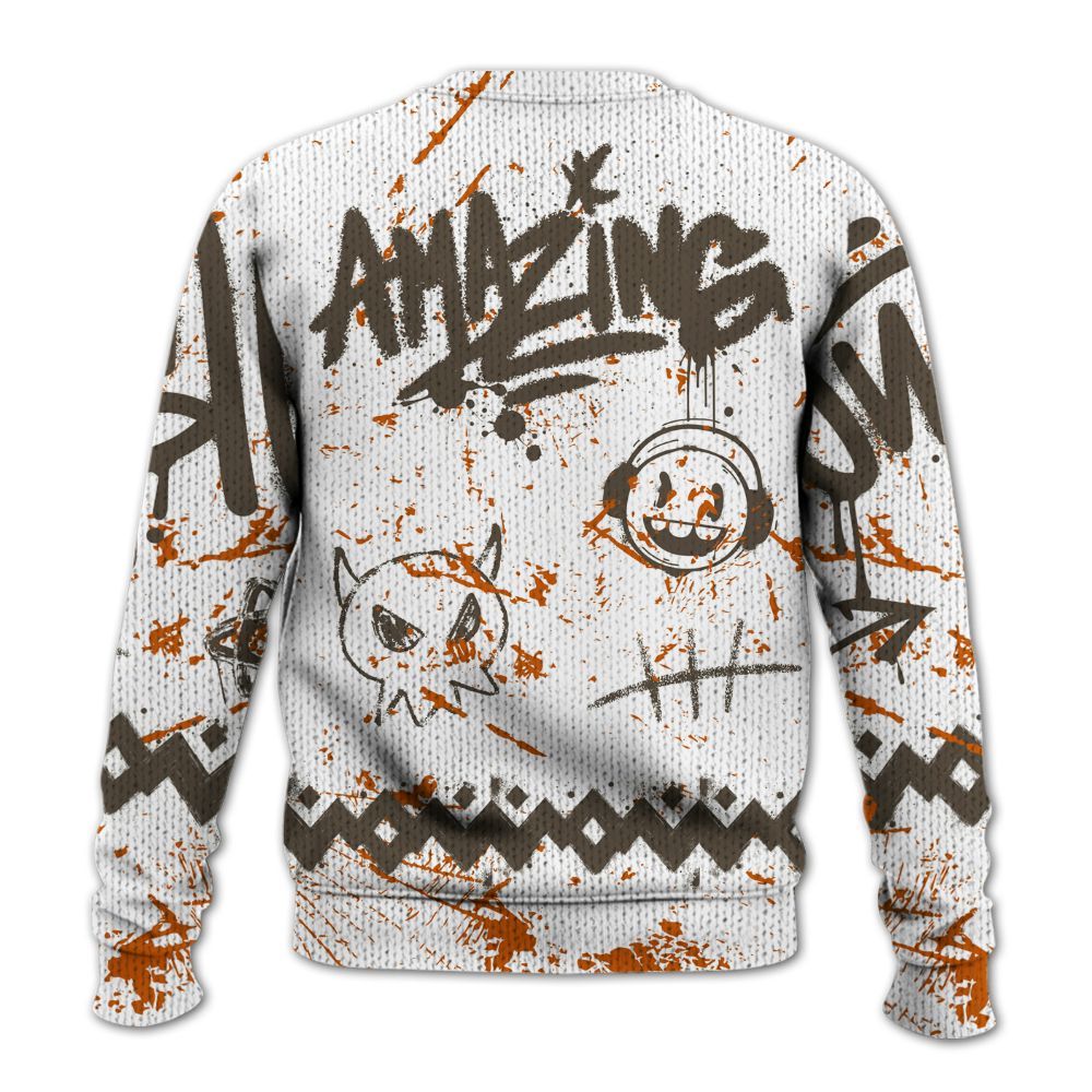 Knitted Sweater To Match Palermo GS League - Friday Sneaker Crayon