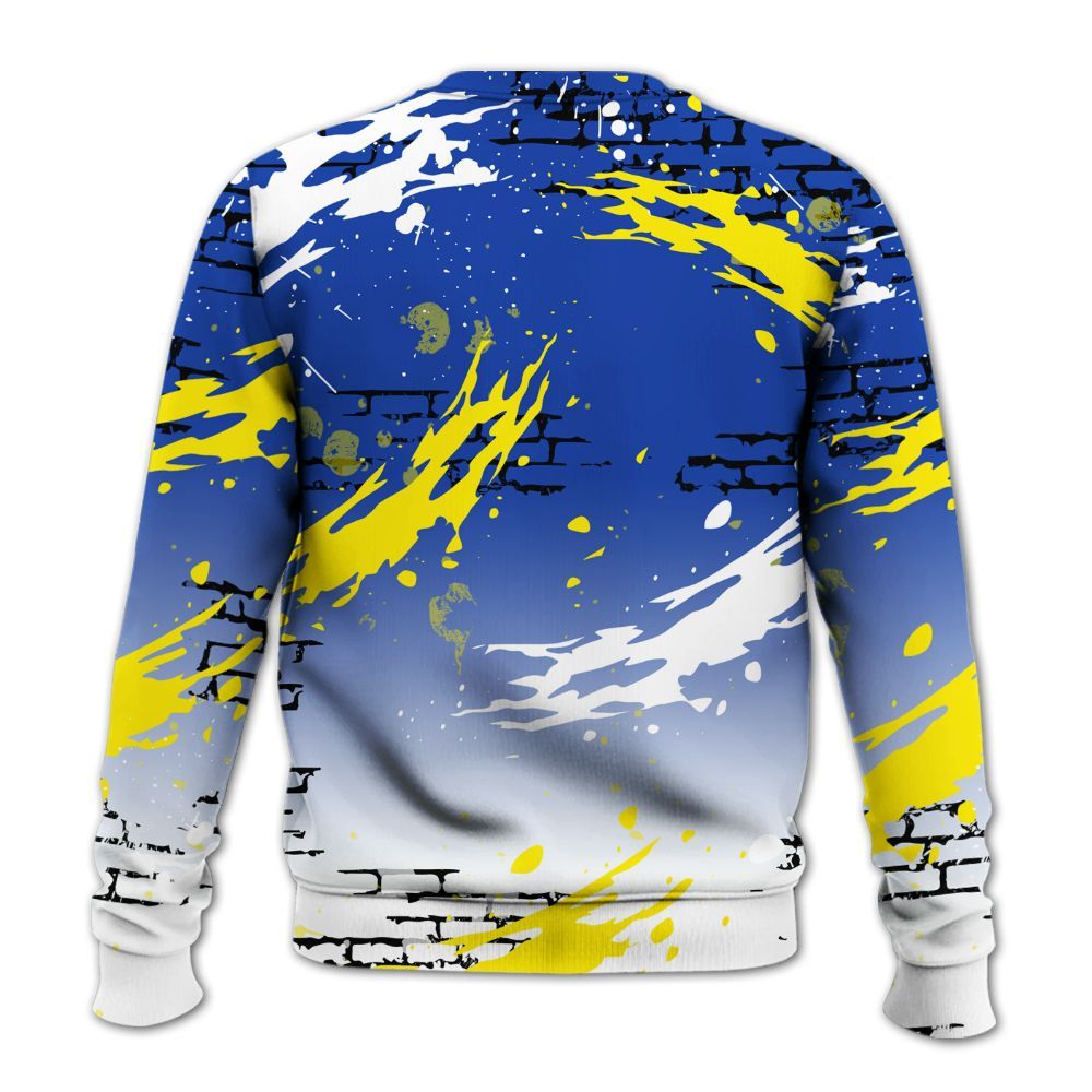 Sweatshirt To Match Laney 14s - Values Of Loyalty Drip All Over Print