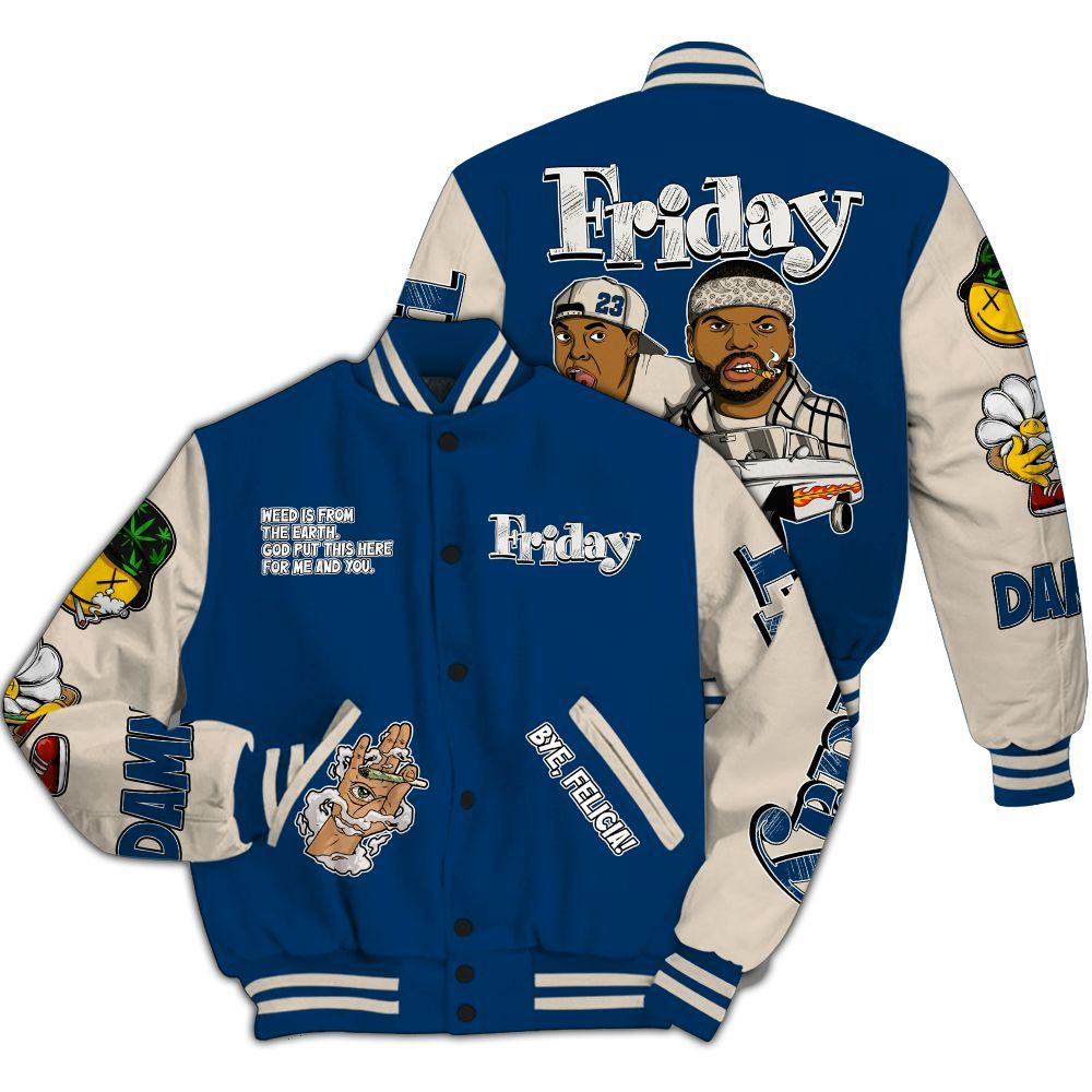 Varsity Jacket To Match Retro Rare Air 11s - Friday Sneaker Stress Style All Over Print