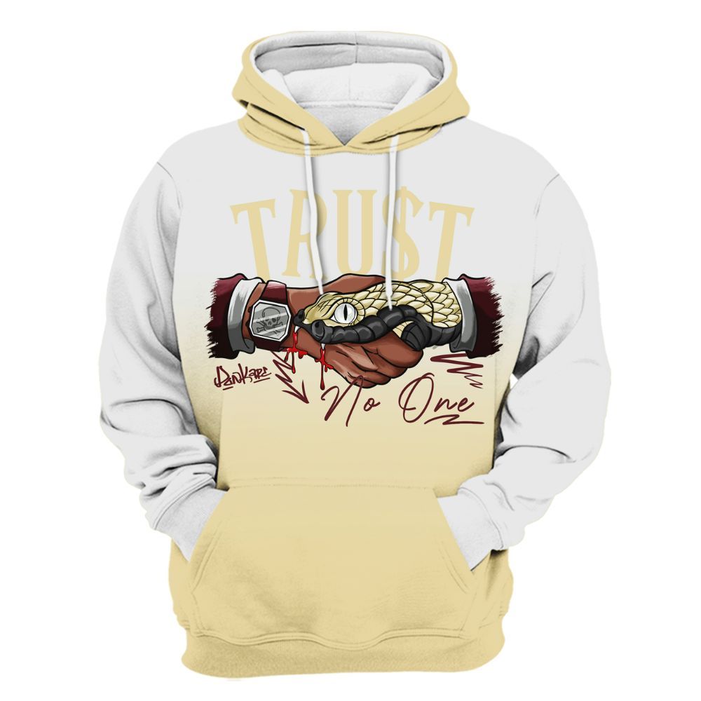 Hoodie To Match Women Phantom 12s - Snake Trust No One Drip All Over Print
