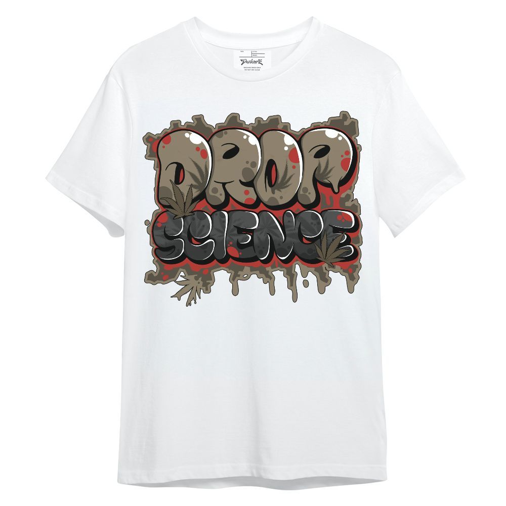 Shirt To Match Olive 9s - Drop Science Unisex Shirt