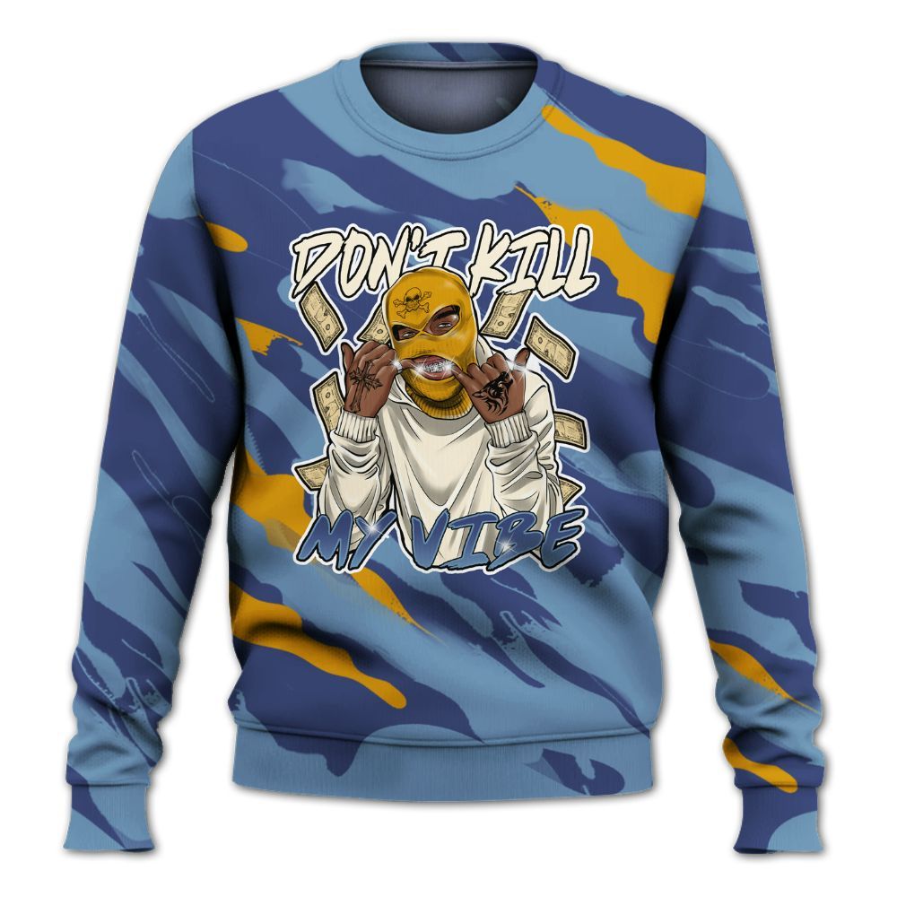 Sweatshirt To Match High OG First In Flight 1s - Vibe.Unique Colored All Over Print