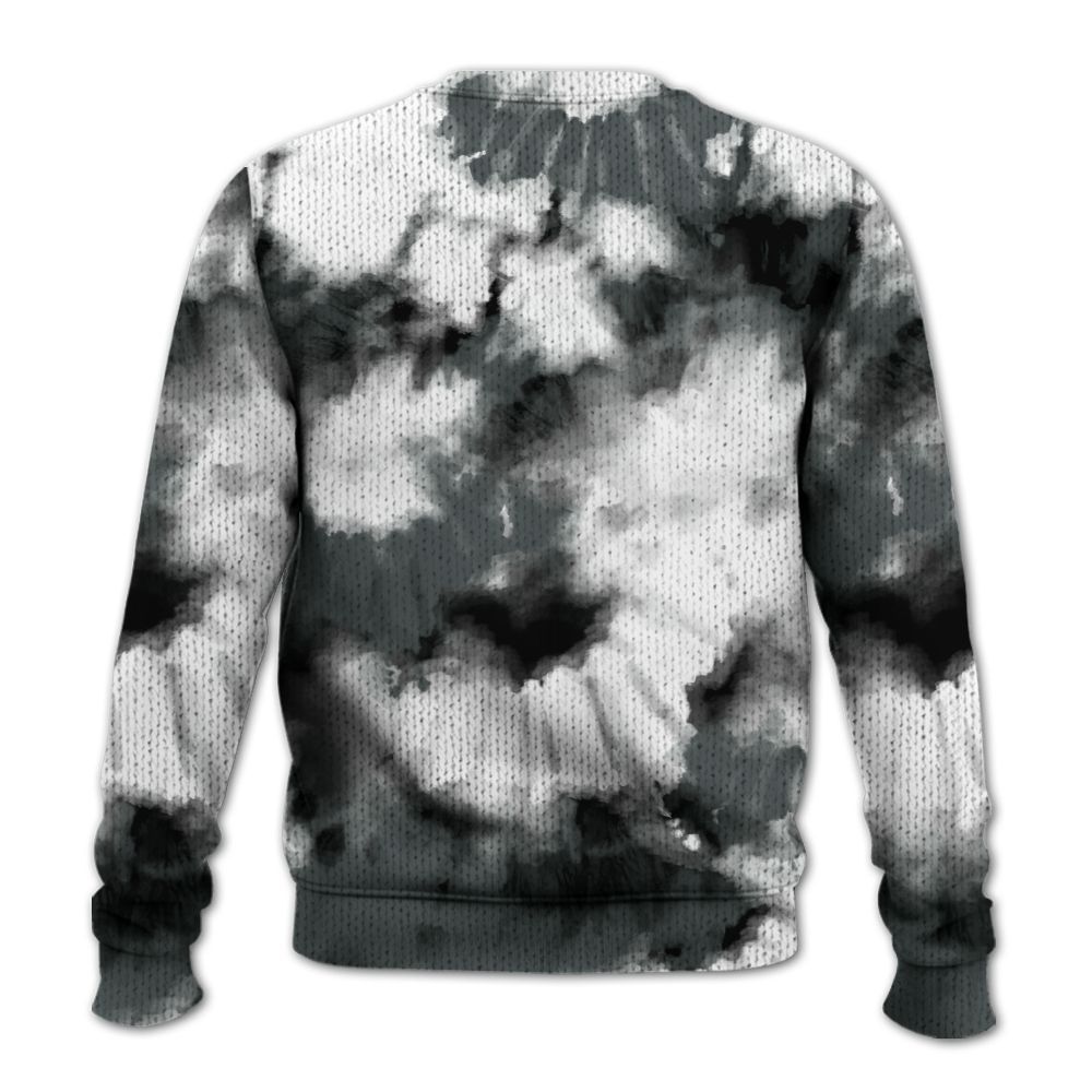 Knitted Sweater To Match Black RM Nigel Sylvester 4s - Tie Dye FK Around Find Out