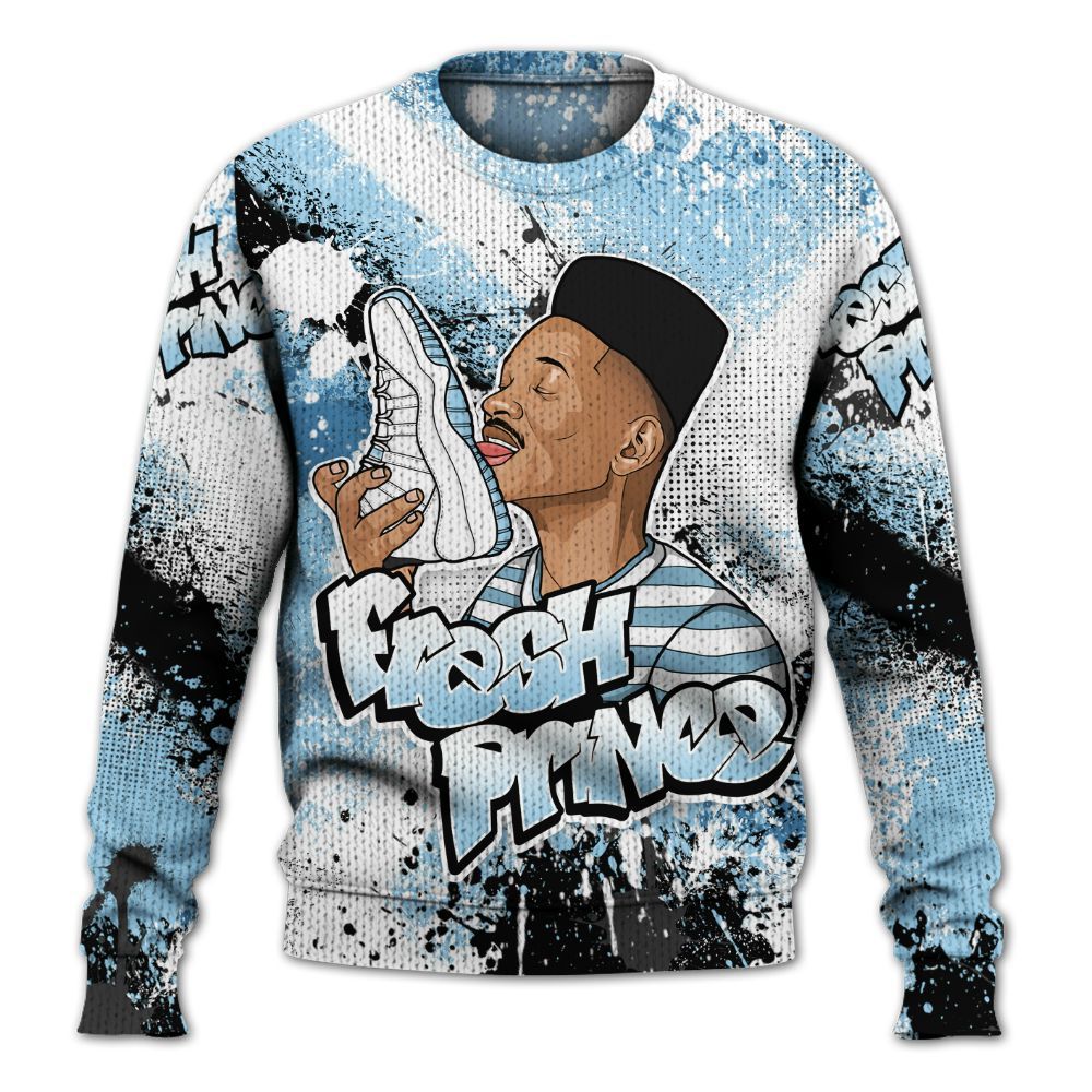 Sweater To Match Legend Blue 11s - Fresh Sneaker Lick Graphic