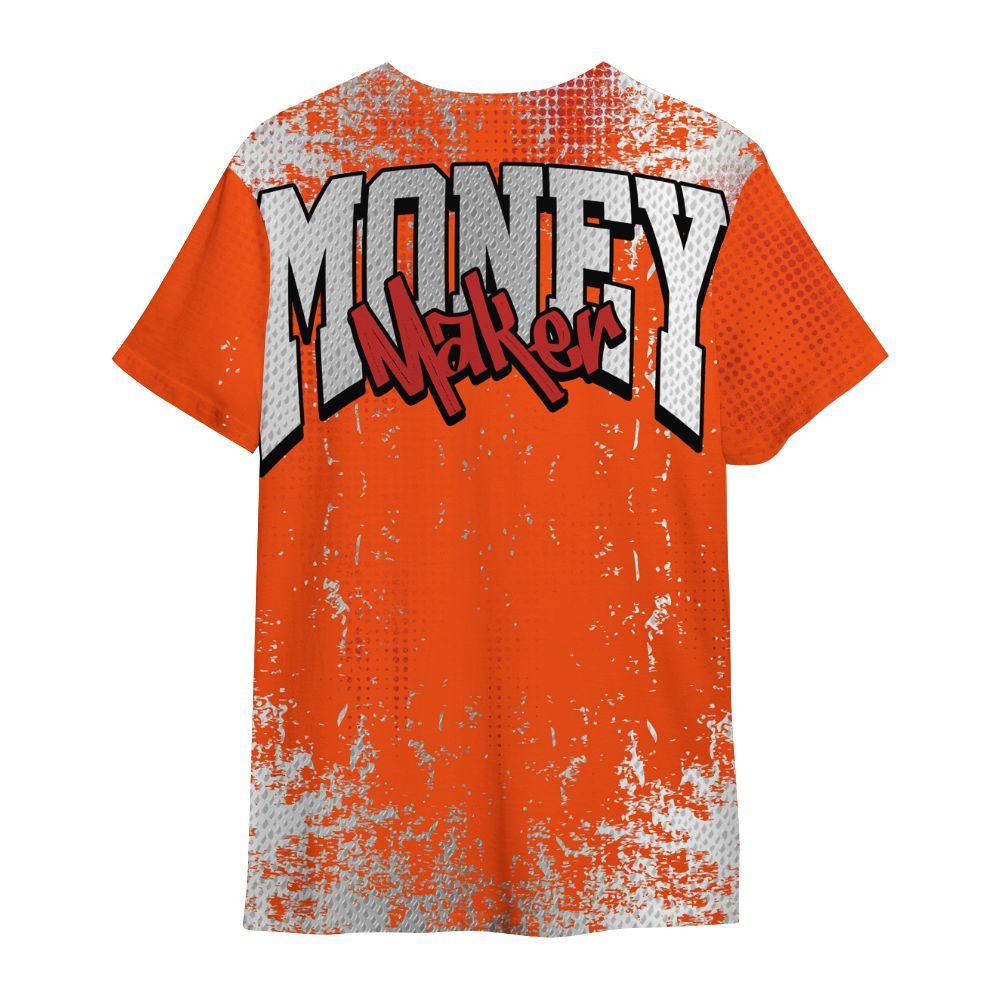 Shirt To Match Kobe 6 Protro Total Orange - Move In Silence Money Street Retro All Over Print