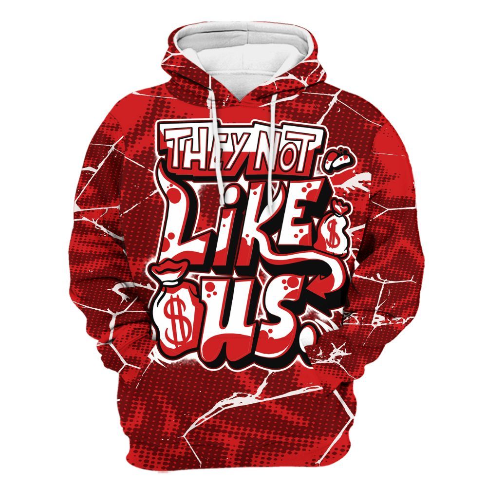 Hoodie To Match Low Bred 11s - Dislike Us Graphic All Over Print