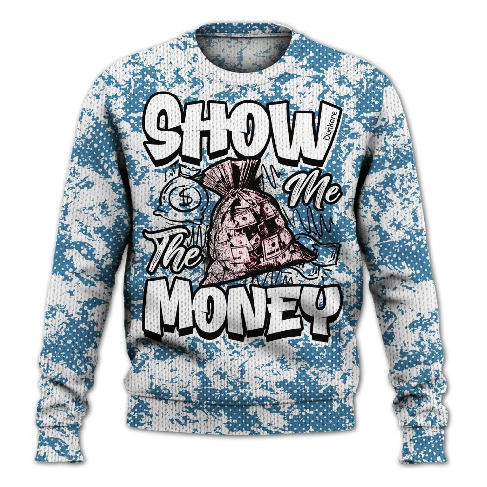 Knitted Sweater To Match GS Messy Room 4s - Show Me The Money Retro