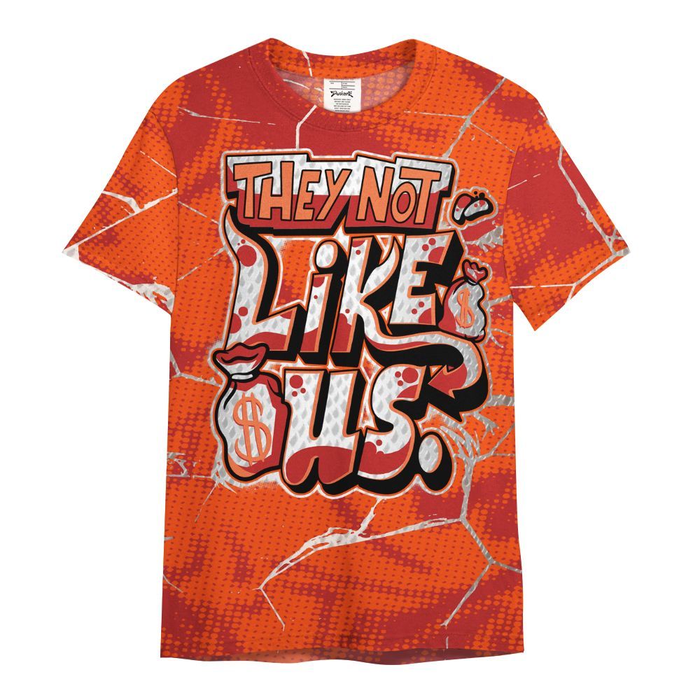 Shirt To Match Kobe 6 Protro Total Orange - Dislike Us Crack All Over Print