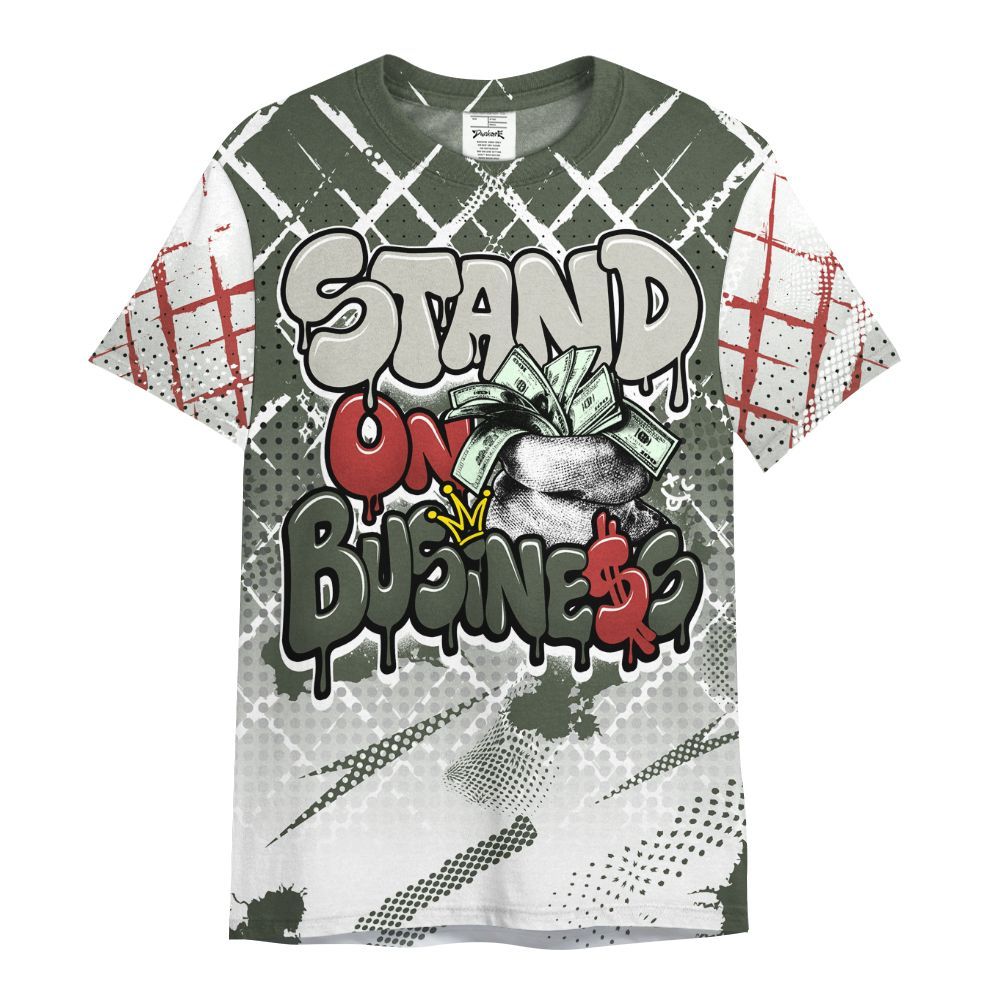 Shirt To Match Air Force 1 Low Year Of The Snake Shirt, Halftone Stand Business Dripping All Over Print