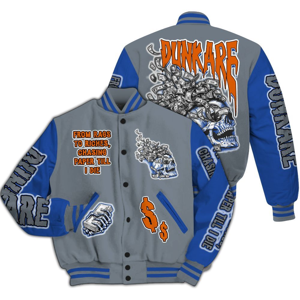 Varsity Jacket To Match RS-X GS League - From Rags To Riches All Over Print