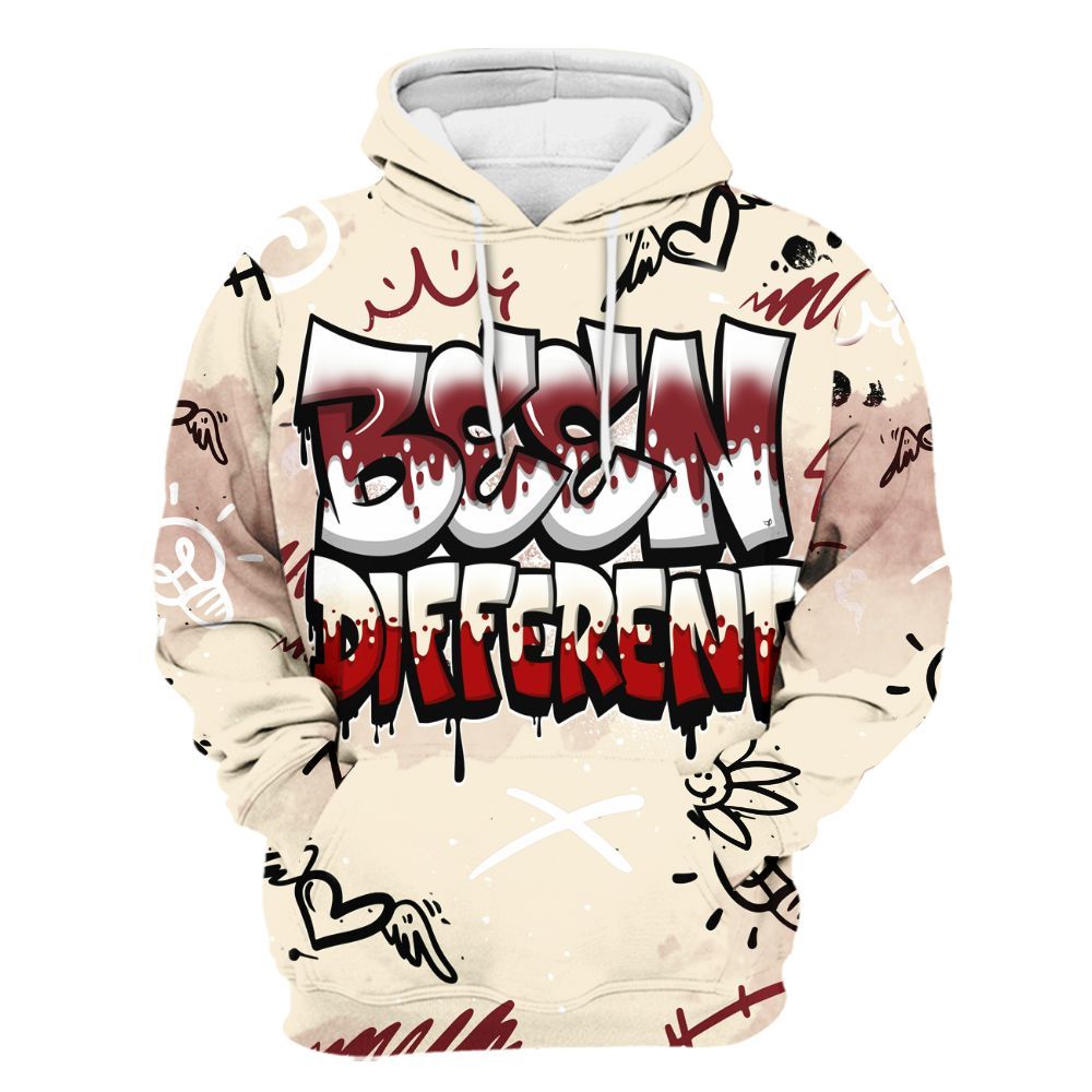 Hoodie To Match Valentine's Day 2026 4s - Drip Been Di2ferent All Over Print