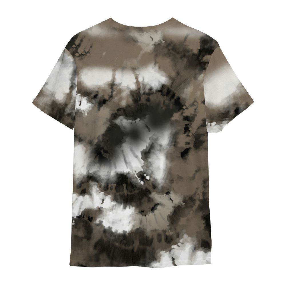Shirt To Match Low OG Dark Mocha 1s - God Blessed Tie Dye All Over Print